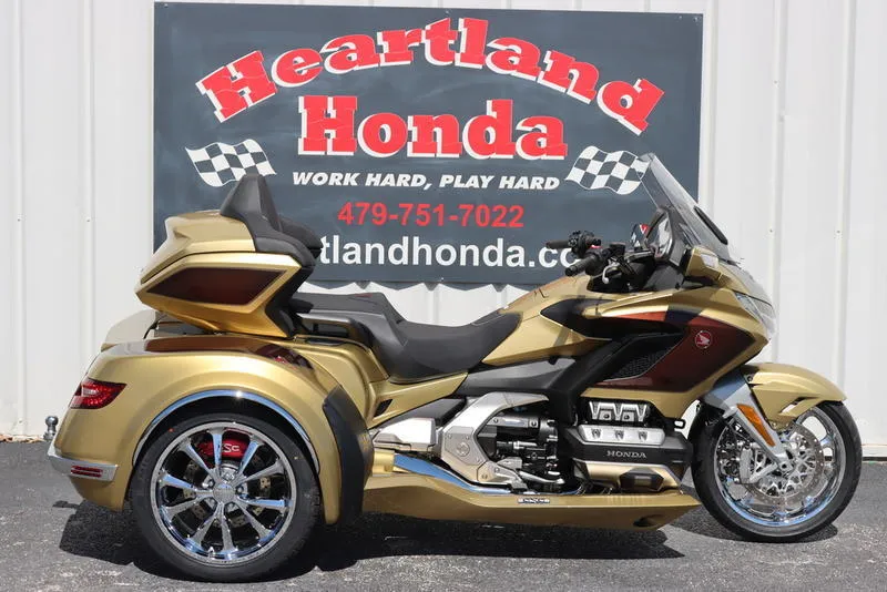 Experience Long-Distance Comfort Like Never Before with the 2025 Honda Gold Wing Tour CSC Encore DCT Trike