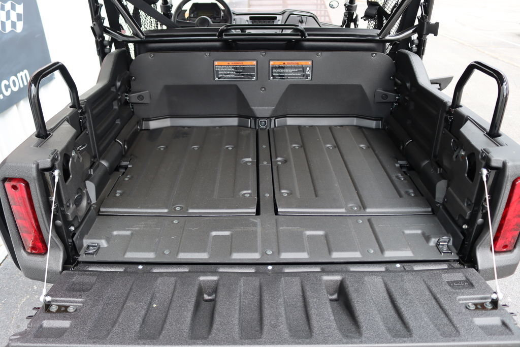 Cargo bed on the 2026 Honda Pioneer 700-4 Deluxe utility vehicle